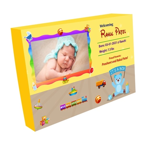 Baby Announcement Gift Box 9 Compartments